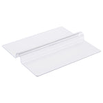 VEVOR Plastic Table Cover, 48 x 48 Inch 1.5 mm Thick Clear Table Protector, Square PVC Desk Mat, Waterproof & Easy Cleaning Desk Pad Tablecloth, for Office Dresser Dining Room Table Night Stand