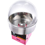 VEVOR Commercial Cotton Candy Machine with Cover Sugar Floss Maker 1000W Party