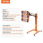 VEVOR Infrared Curing Lamp, 3300W 1-60 min Timing, Auto Heating Car Curing Light with Bracket, 8.61 sq.ft Baking Area Spray Baking Booth Heaters, Paint Dryer for On-Site Repair, Engine Drying 1 Pack