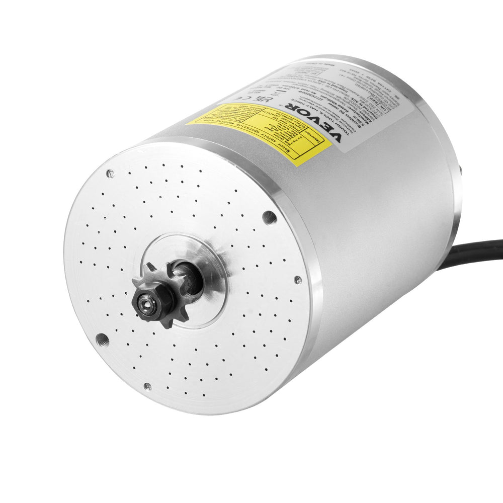 VEVOR 3000W Electric Brushless DC Motor Kit - 72V 4900rpm Motor with Upgraded Speed Controller for Go Karts E-Bike Motorcycle Scooter