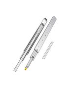 VEVOR 1 Pair Full Extension Drawer Slides 16 18 20 24 30 35 37.4 59 24 32 36 40 48 60 in, 500 lbs Load Capacity Locking Drawer Slides, Ball Bearing with Lock Side Mount Drawer Slide Rail