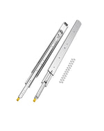 VEVOR 1 Pair Full Extension Drawer Slides 18 20 22 28 30 32 36 38 40 44 48 52 56 60 in, 500 lbs Load Capacity Locking Drawer Slides, Ball Bearing with Lock Side Mount Drawer Slide Rail
