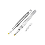 VEVOR 1 Pair Full Extension Drawer Slides 18 20 22 28 30 32 36 38 40 44 48 52 56 60 in, 500 lbs Load Capacity Locking Drawer Slides, Ball Bearing with Lock Side Mount Drawer Slide Rail