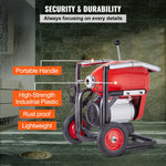 VEVOR Drain Cleaner Machine 3657.6 cm x 1.52 cm 1100W Sectional Snake Auger Manual Feed