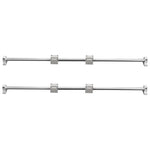 VEVOR Linear Guide Rail Set, SFC20 1200mm, 2 PCS 47.2 in/1200 mm SFC20 Guide Rails 4 PCS SC20 Slide Blocks 4 PCS Rail Supports, Linear Rails and Bearings Kit for Automated Machines CNC DIY Project