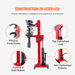 VEVOR Strut Spring Compressor, 4.5 Ton/4499.6 kg Hydraulic Jack Capacity, 1 Ton Rated Compression Force, Auto Strut Coil Spring Compressor Tool, Hydraulic Spring Compressor for Strut Spring Removing
