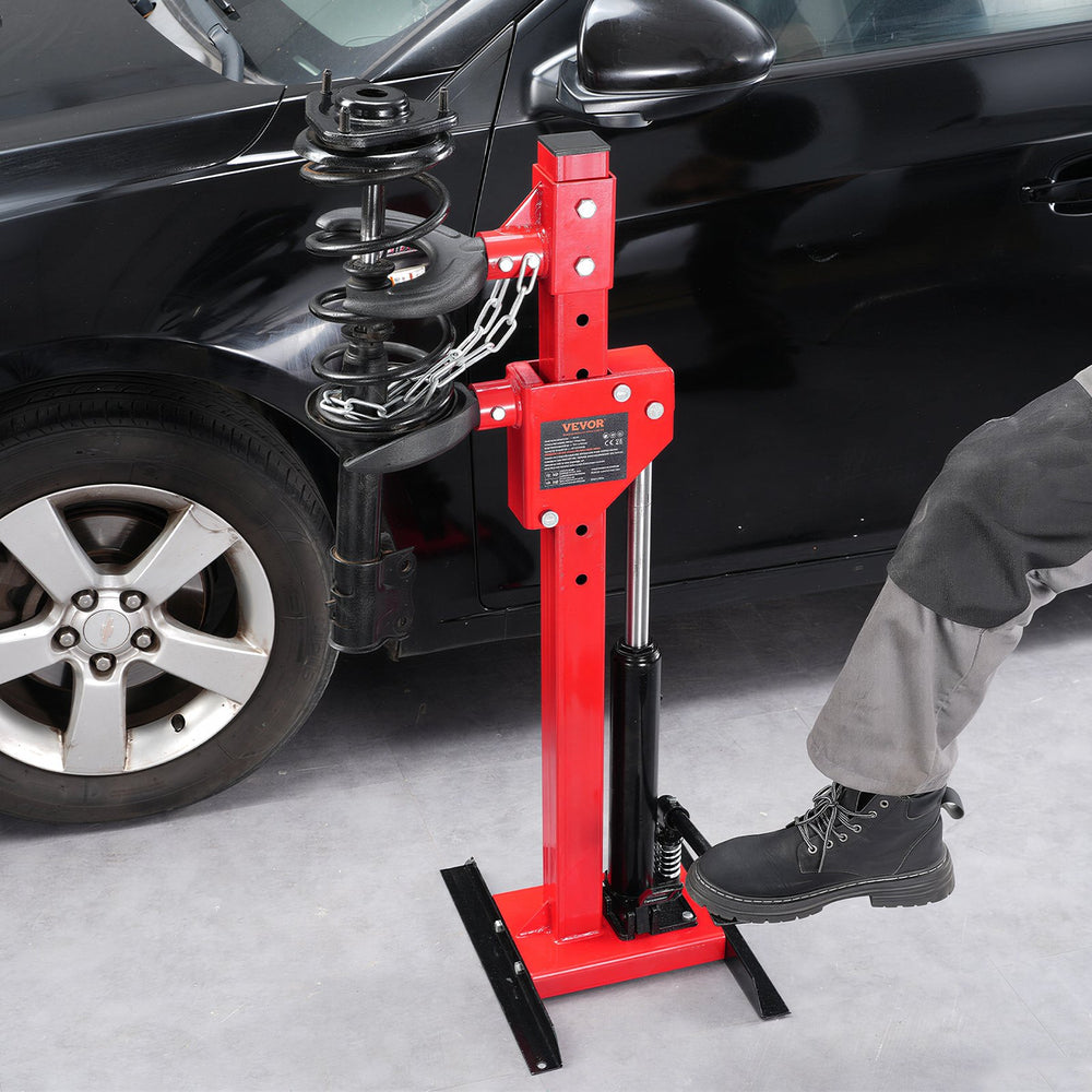 VEVOR Strut Spring Compressor, 4.5 Ton/4499.6 kg Hydraulic Jack Capacity, 1 Ton Rated Compression Force, Auto Strut Coil Spring Compressor Tool, Hydraulic Spring Compressor for Strut Spring Removing