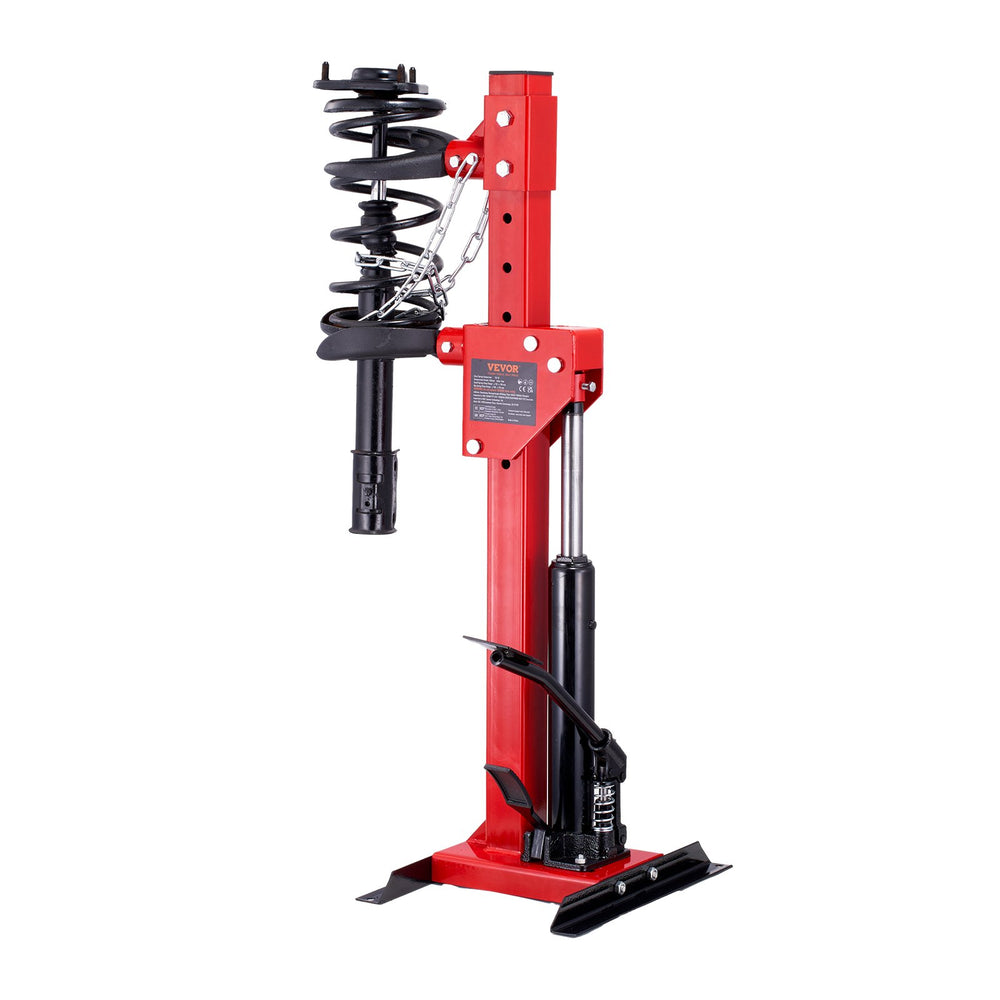 VEVOR Strut Spring Compressor, 4.5 Ton/4499.6 kg Hydraulic Jack Capacity, 1 Ton Rated Compression Force, Auto Strut Coil Spring Compressor Tool, Hydraulic Spring Compressor for Strut Spring Removing