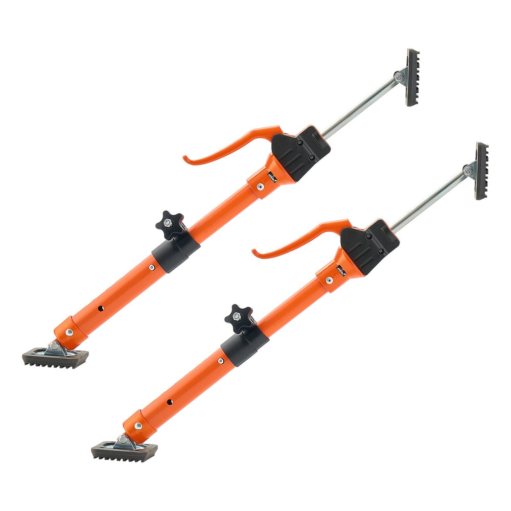 VEVOR Cabinet Jack Support Pole, 2-Pack, 40-60 cm Steel Telescopic Quick Support Rod, Adjustable 3rd Hand System up to 100 kg Capacity for Installing Cabinets, Lifting Drywall, Cargo Bars