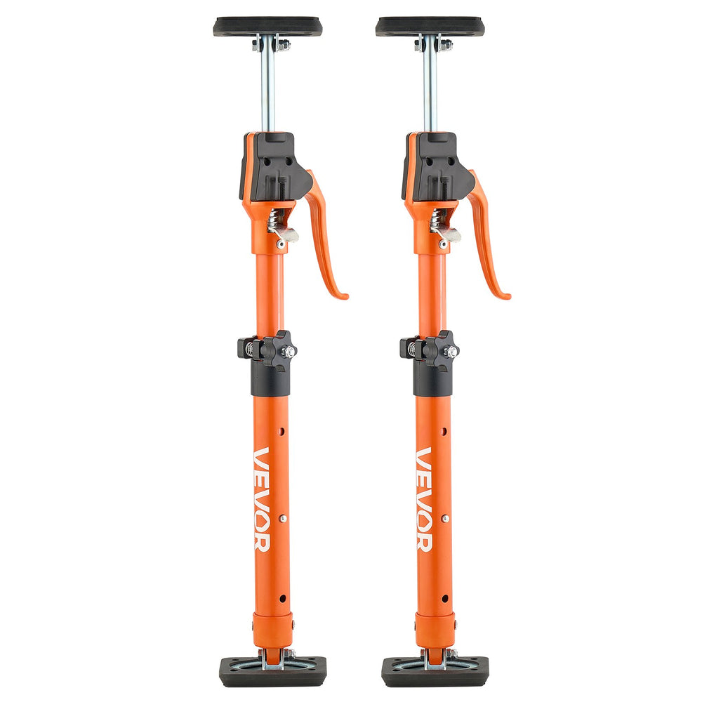 VEVOR Cabinet Jack Support Pole, 2-Pack, 48-75 cm Steel Telescopic Quick Support Rod, Adjustable 3rd Hand System up to 100 kg Capacity for Installing Cabinets, Lifting Drywall, Cargo Bars