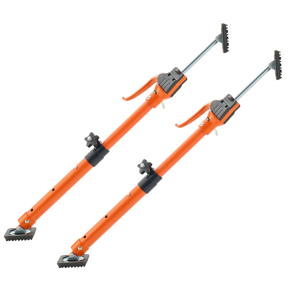 VEVOR Cabinet Jack Support Pole, 2-Pack, 48-75 cm Steel Telescopic Quick Support Rod, Adjustable 3rd Hand System up to 100 kg Capacity for Installing Cabinets, Lifting Drywall, Cargo Bars