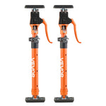 VEVOR Cabinet Jack Support Pole, 2-Pack, 48-75 cm Steel Telescopic Quick Support Rod, Adjustable 3rd Hand System up to 100 kg Capacity for Installing Cabinets, Lifting Drywall, Cargo Bars