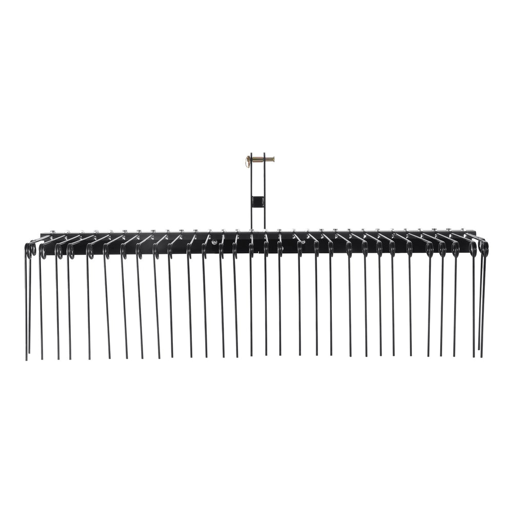 VEVOR Tow Behind Landscape Rake 72"/183 cm Lawn Dethatcher Rake with 32 Steel Tines