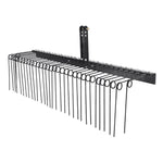 VEVOR Tow Behind Landscape Rake 72"/183 cm Lawn Dethatcher Rake with 32 Steel Tines