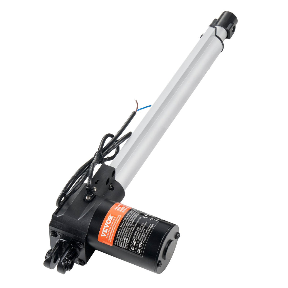 VEVOR Linear Actuator 12V 300 mm Heavy Duty 6000N 5mm/s IP44 Protection
