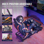 VEVOR Heavy Duty Racing Wheel Stand for Logitech G923/G920/G29 Max Load 150 kg