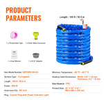 VEVOR 30.5 m Heated Water Hose for RV -45℉ Antifreeze Heated Drinking Water Hose