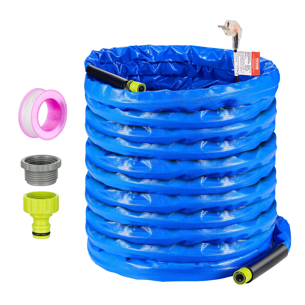 VEVOR 30.5 m Heated Water Hose for RV -45℉ Antifreeze Heated Drinking Water Hose