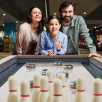 VEVOR 274.3 cm Shuffleboard Table 2 in 1 Shuffleboard and Bowling Combo Game Set