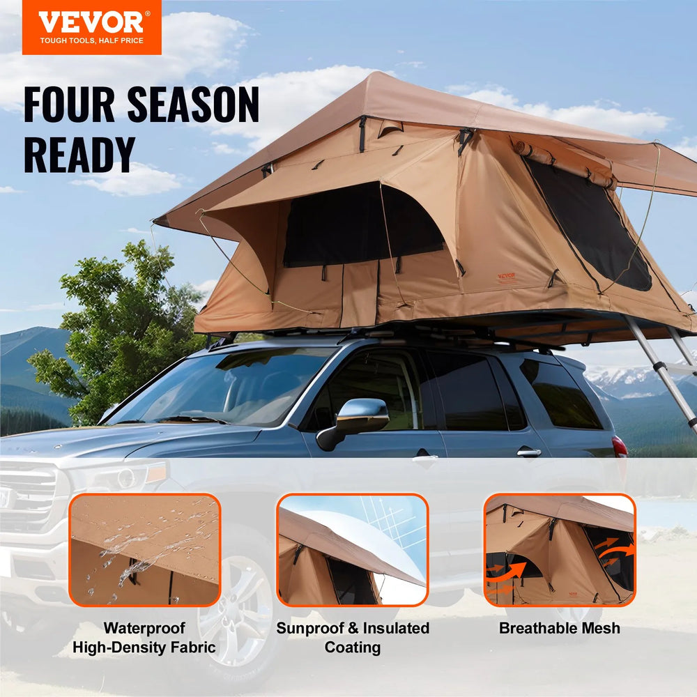 Roof top tent (2-3 persons) 1.85 m x 2.35 m Mattress
