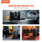 VEVOR 5–8 kW dīzeļa sildītājs, 12V/24V “All-in-One” dīzeļa gaisa sildītājs ar Bluetooth lietotni, Strāvas pārveidotāju uz 220 , tālvadības pulti un displeju, CO signalizāciju, ātru uzsilšanu, vertikālu.