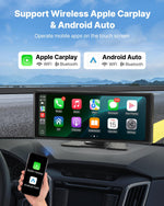 Auto ekrāns ar Apple CarPlay un Android Auto (25,4 cm)