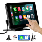 Auto ekrāns ar Apple CarPlay & Android Auto (17,7 cm) + aizmugurējās kameras atbalsts