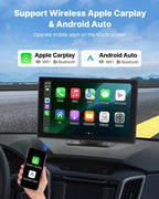Auto ekrāns ar Apple CarPlay & Android Auto (22,8cm) + aizmugurējās kameras atbalsts