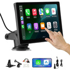 Auto ekrāns ar Apple CarPlay & Android Auto (22,8cm) + aizmugurējās kameras atbalsts