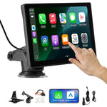 Auto ekrāns ar Apple CarPlay & Android Auto (22,8cm) + aizmugurējās kameras atbalsts