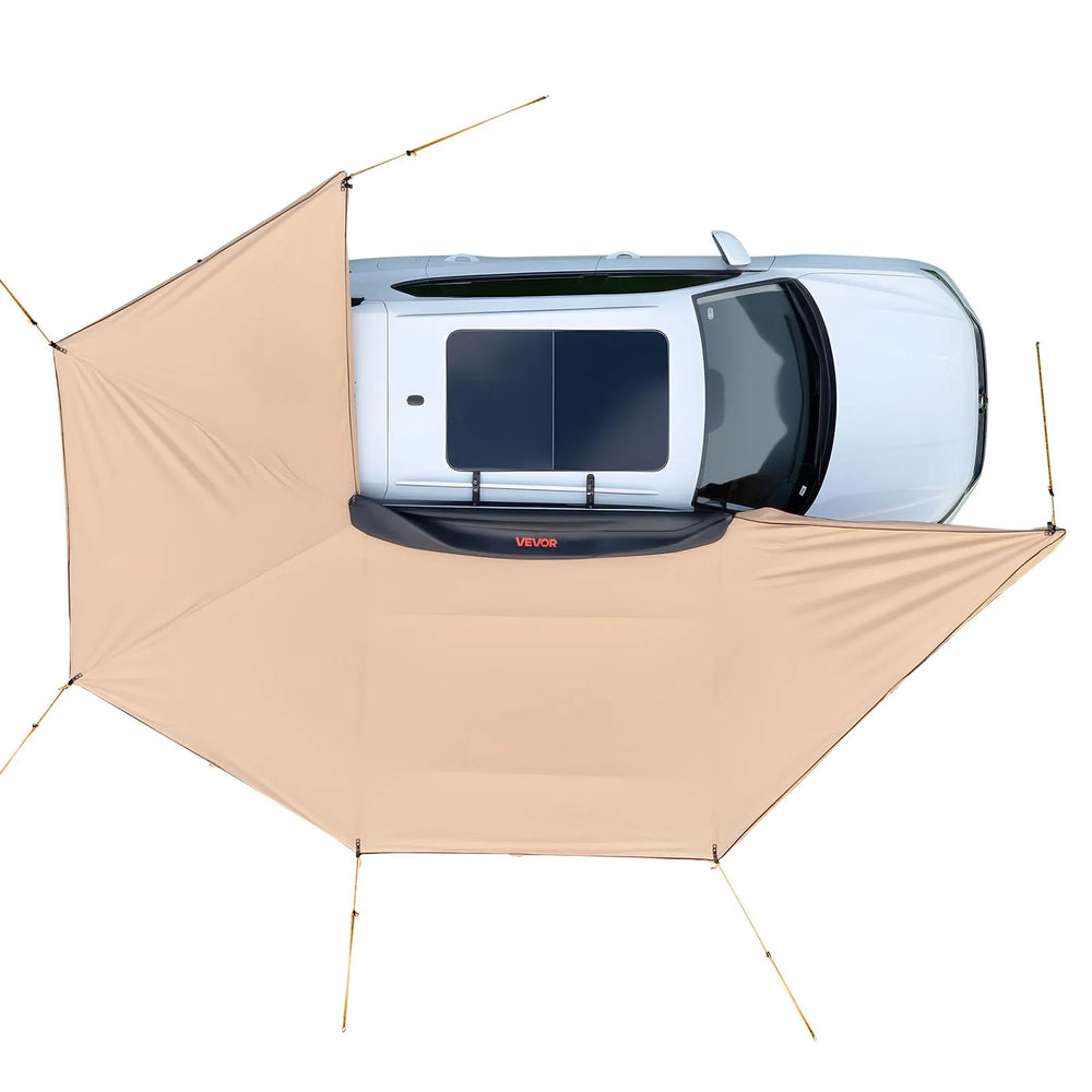 VEVOR 270° Markīze, 12,4 m² – Automašīnas Sānu Telts ar Pārnēsājamu Somas Iesaiņojumu