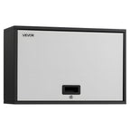 VEVOR Metal Wall Cabinet, 77W x 30.5D x 50H cm, Floating Garage Tool Cabinet with Up-Flip Door and Shelf, 108.9 kg Load Capacity, Fit for Garage, Basement, Kitchen, Warehouse Assembly Required