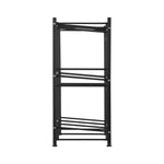 VEVOR 3 Tiers Water Jug Holder, 5 Gallon Water Bottle Holder, Double Row Water Bottle Rack for 6 Bottles, Heavy Duty Water Jug Rack for Kitchen, Office, Living Room, Black