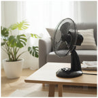 Desk fan VIENTO 40W black Kobi Windstar