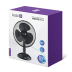 Desk fan VIENTO 40W black Kobi Windstar