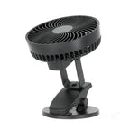 Desk fan VIENTO CLIP black Kobi Windstar