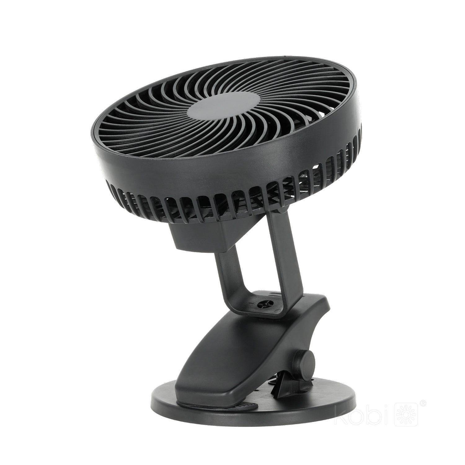 Desk fan VIENTO CLIP black Kobi Windstar