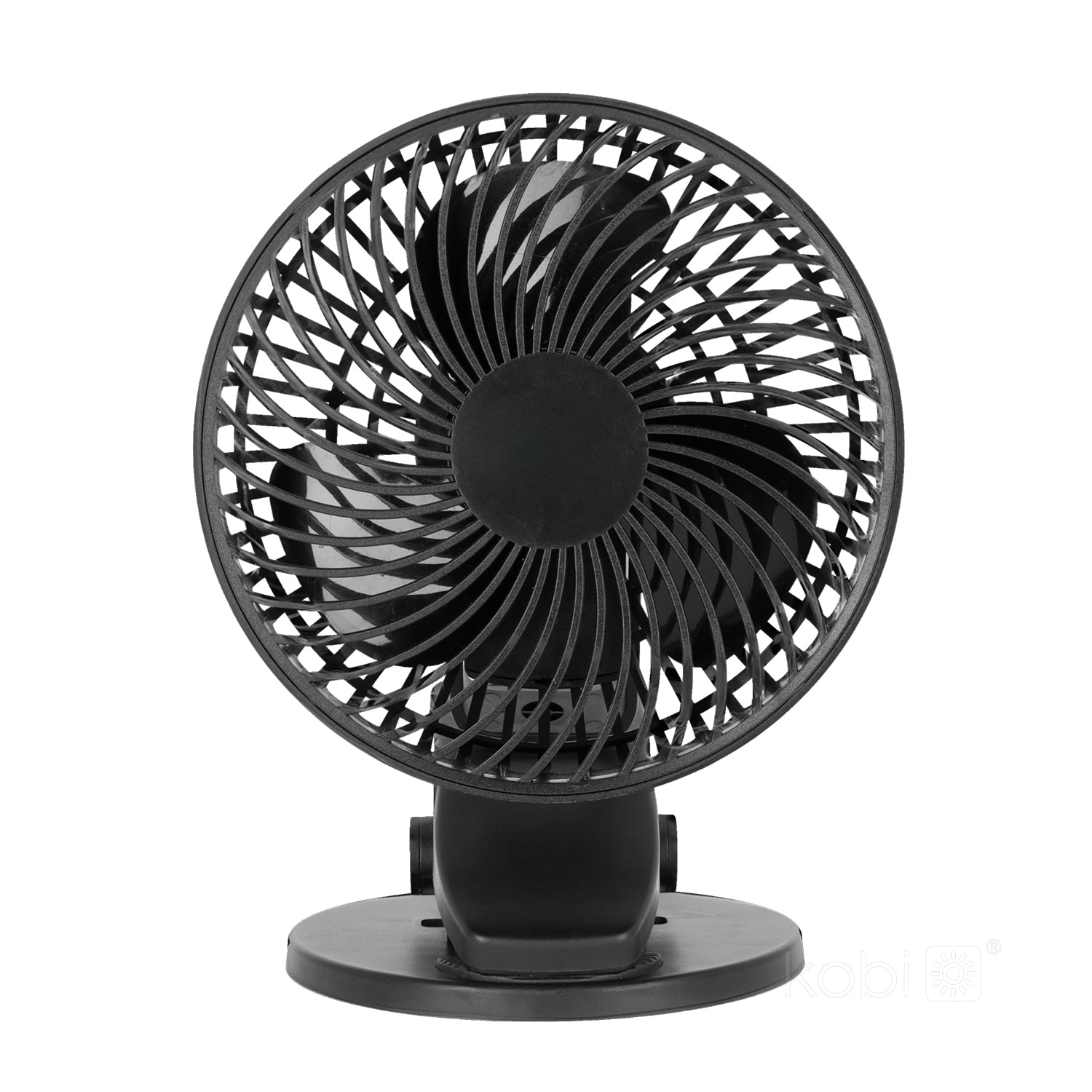 Desk fan VIENTO CLIP black Kobi Windstar