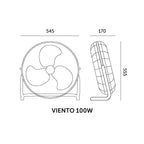 Floor fan VIENTO 100W Kobi Windstar