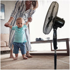 Floor fan VIENTO 45W black Kobi Windstar
