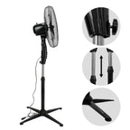Floor fan VIENTO 45W black Kobi Windstar