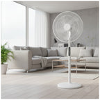 Floor fan VIENTO-R 40W white Kobi Windstar