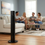 Tower fan HOORN 45W black Kobi