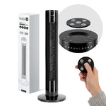 Tower fan HOORN 45W black Kobi