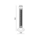 Tower fan HOORN 45W black Kobi