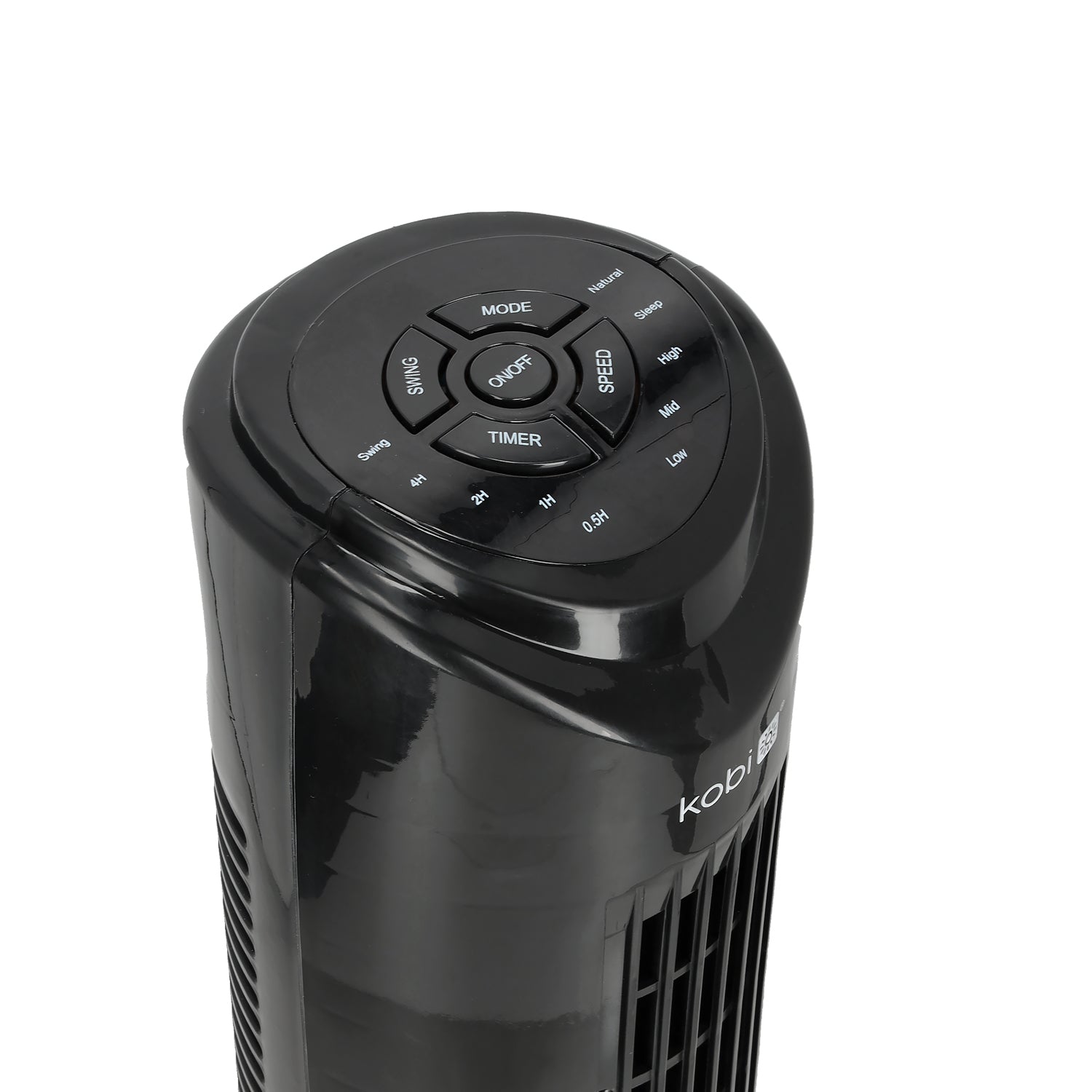 Tower fan LISSE 2 ST 45W black Kobi Windstar