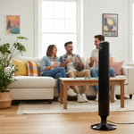 Tower fan LISSE 2 ST 45W black Kobi Windstar
