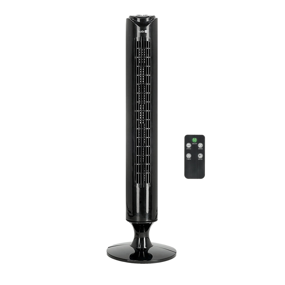 Tower fan LISSE 2 ST 45W black Kobi Windstar