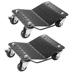VEVOR Car Dolly Wheel Tire Dolly 2 PCS Heavy Duty Skate Auto Repair Dolly 1360.8 kg