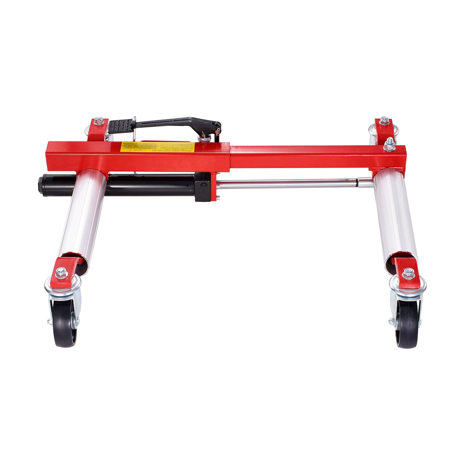 VEVOR Wheel Dolly, Max Capacity 1500 Lbs Car Dolly, Car Jack Dolly Lifter with 360° Rotatable Wheels, Heavy Duty Vehicle Positioning Hydraulic Tire Jack, for Vehicle Car Auto Repair Moving, Set of 4